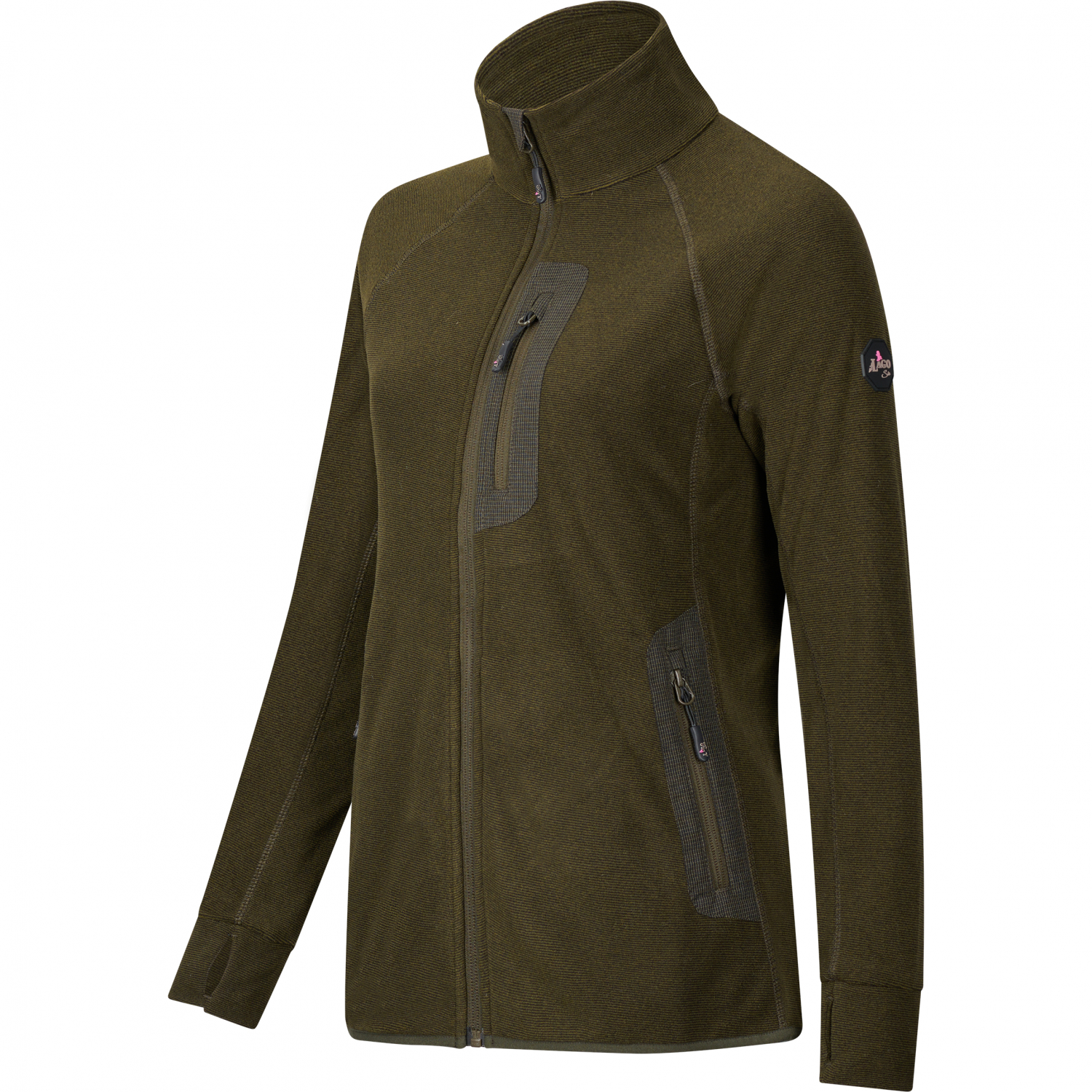 Lavea Fleece Jacket Women (Olive)