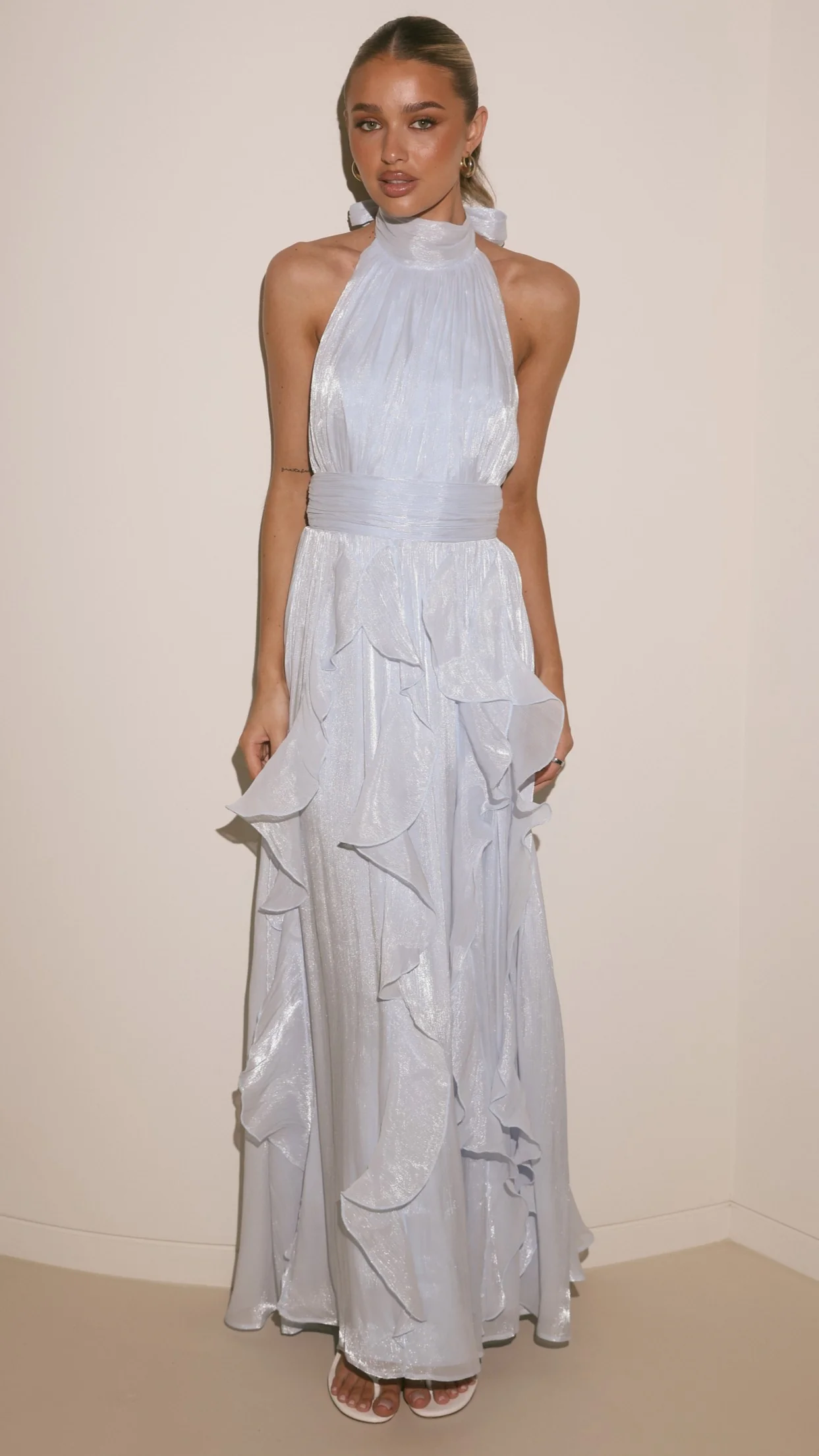 Tahli Maxi Dress - Baby Blue