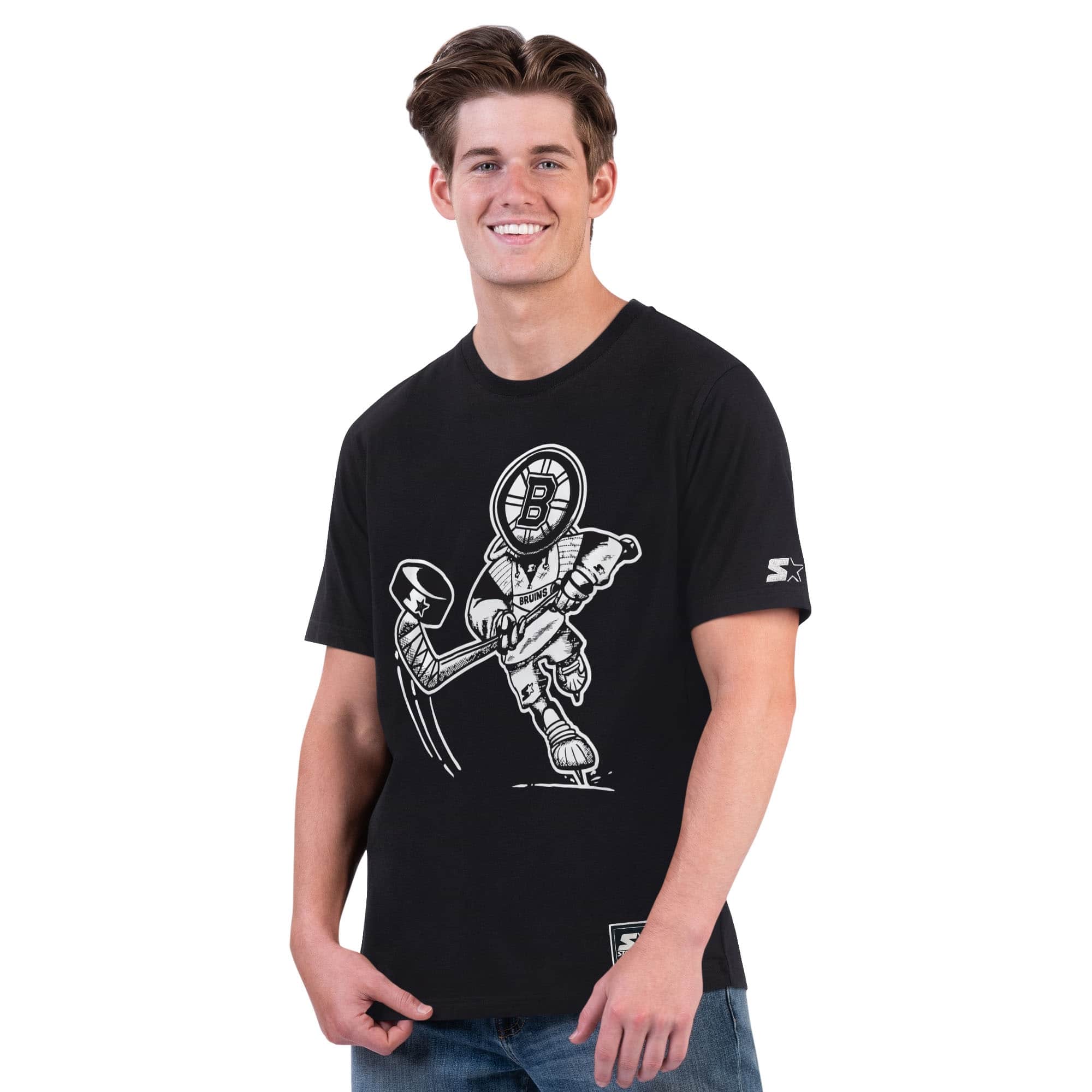 Boston Bruins Starter BLACK ICE NHL T-Shirt