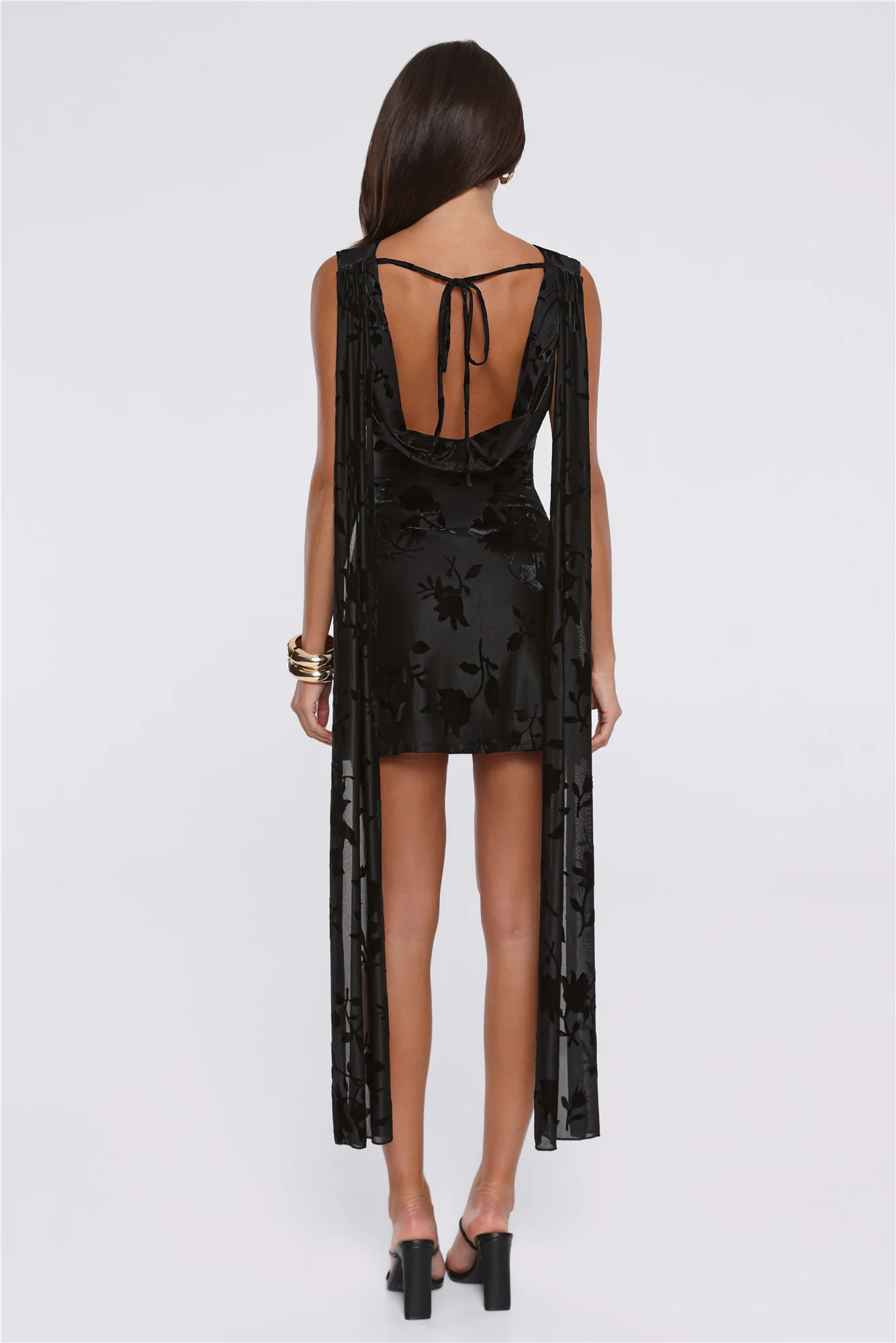 Chasing Daydreams Mini Dress Black