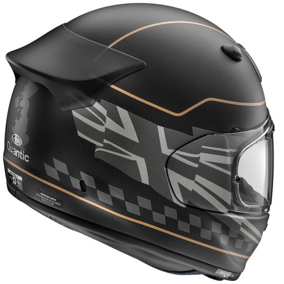 Full helmet Arai Quantic - Dark Citizen - Black / YellowRef: AI0553