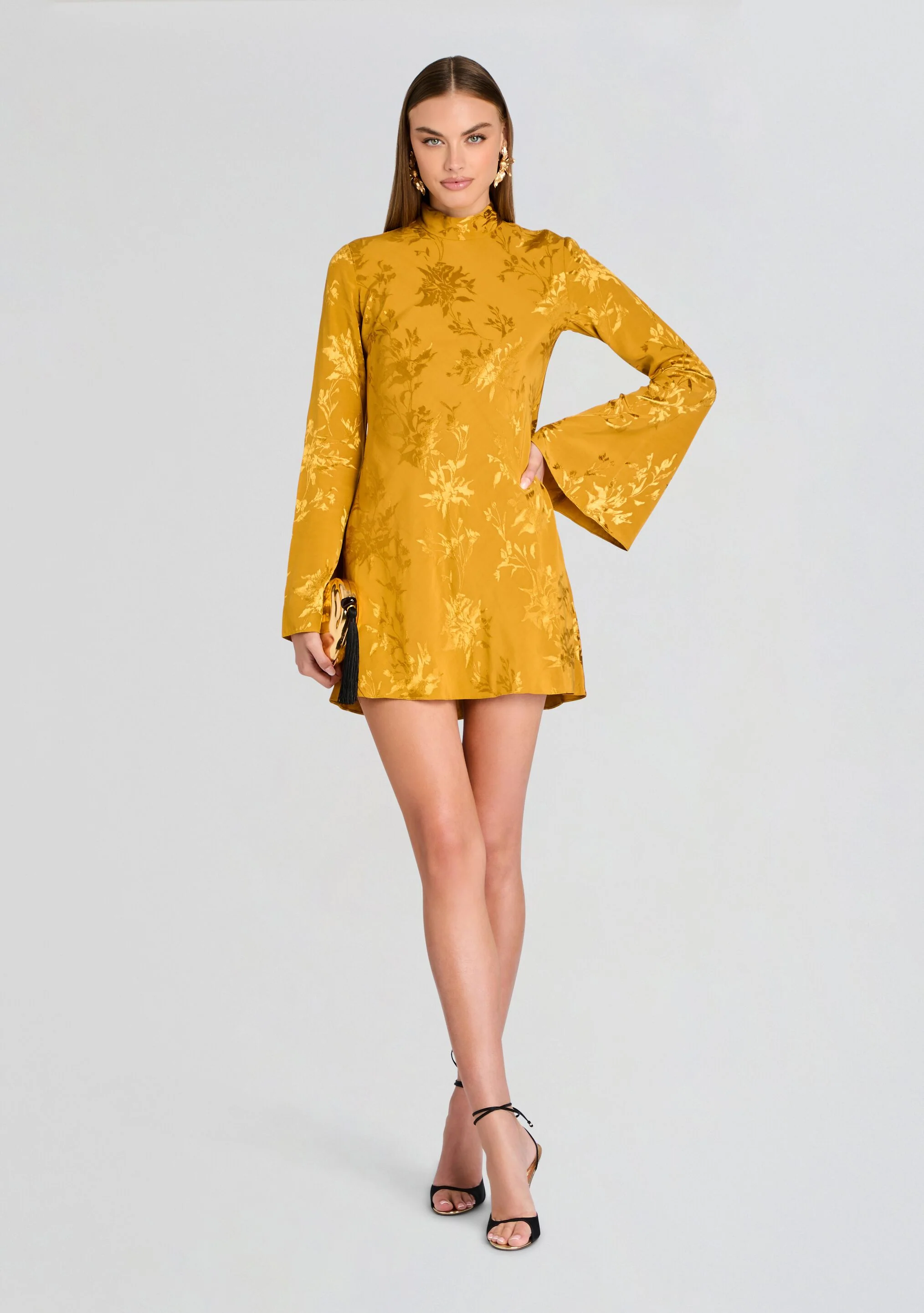 Xyra Biased Mini Dress