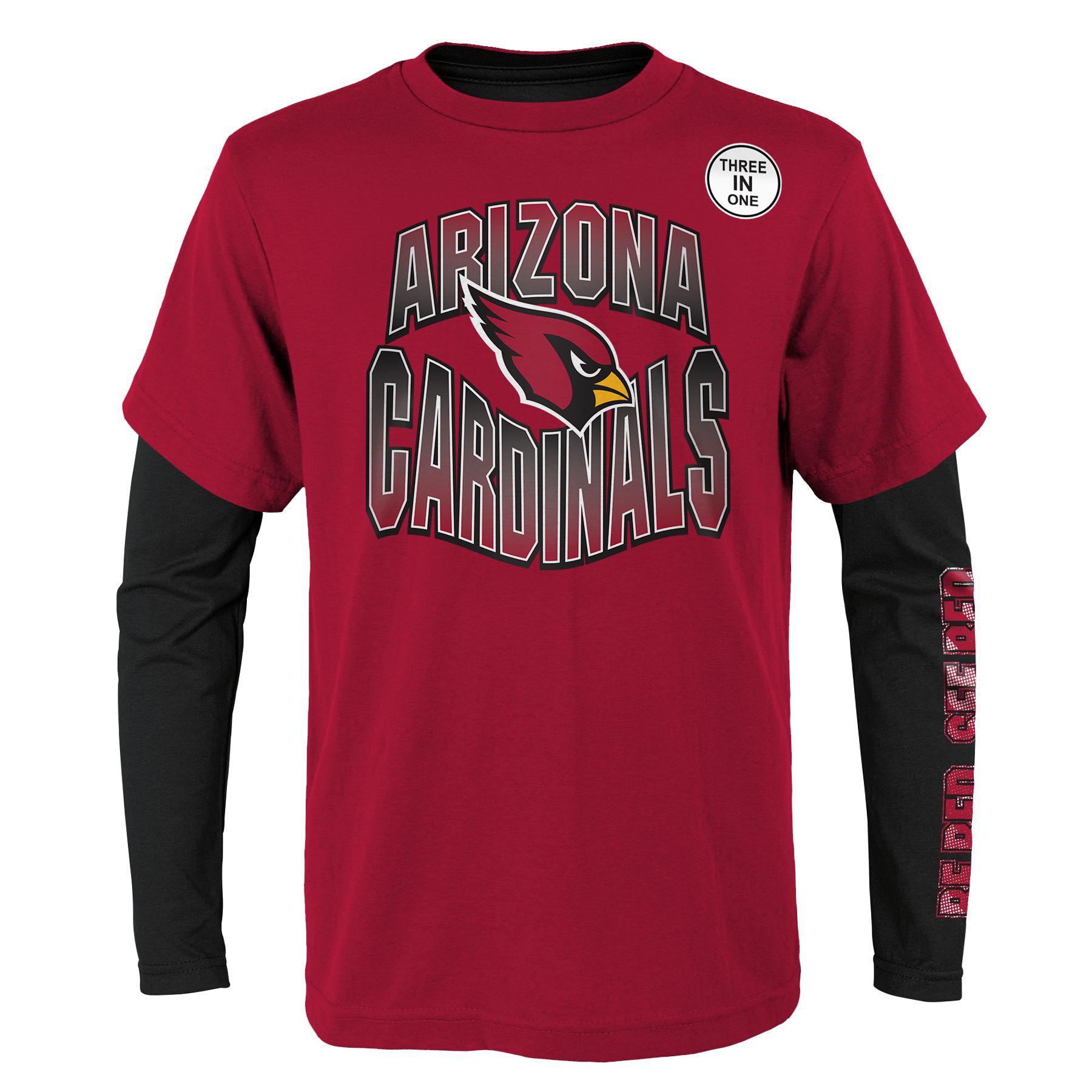 Arizona Cardinals Game Day 3-in-1 Combo NFL Shirt (YOUTH)