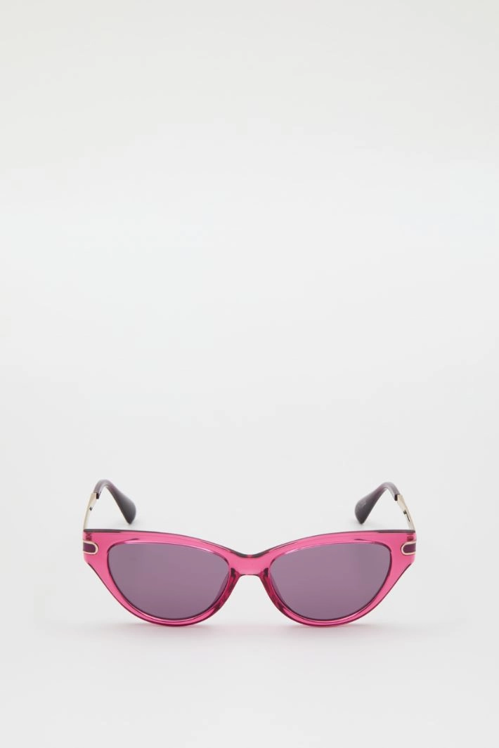 Cat-eye sunglasses - FUCHSIA