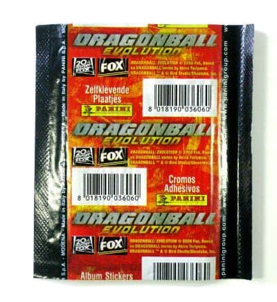 Panini Dragonball Evolution - Packet With 5 Stickers