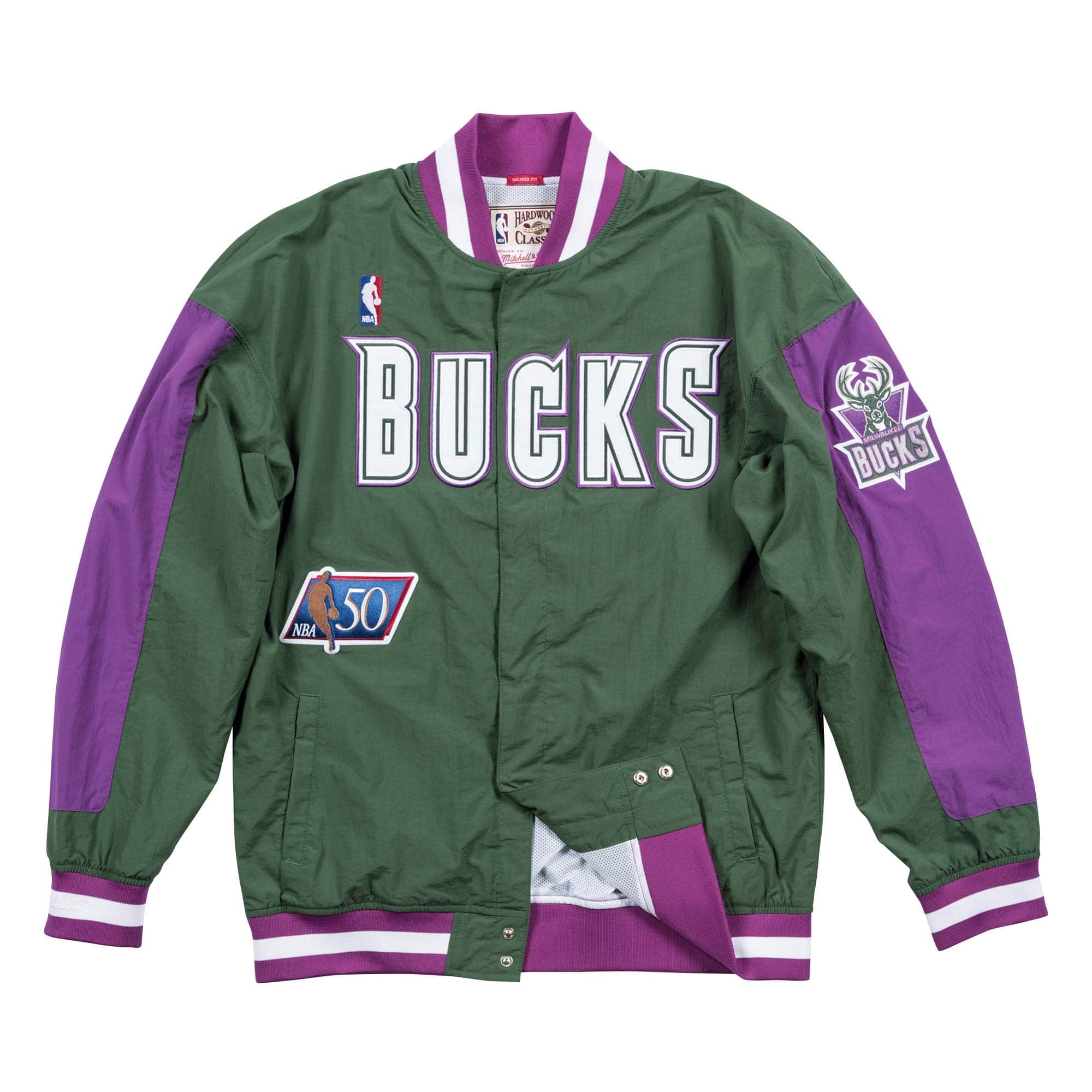 Milwaukee Bucks 1996-97 Authentic Warm Up Mitchell & Ness NBA Jacket