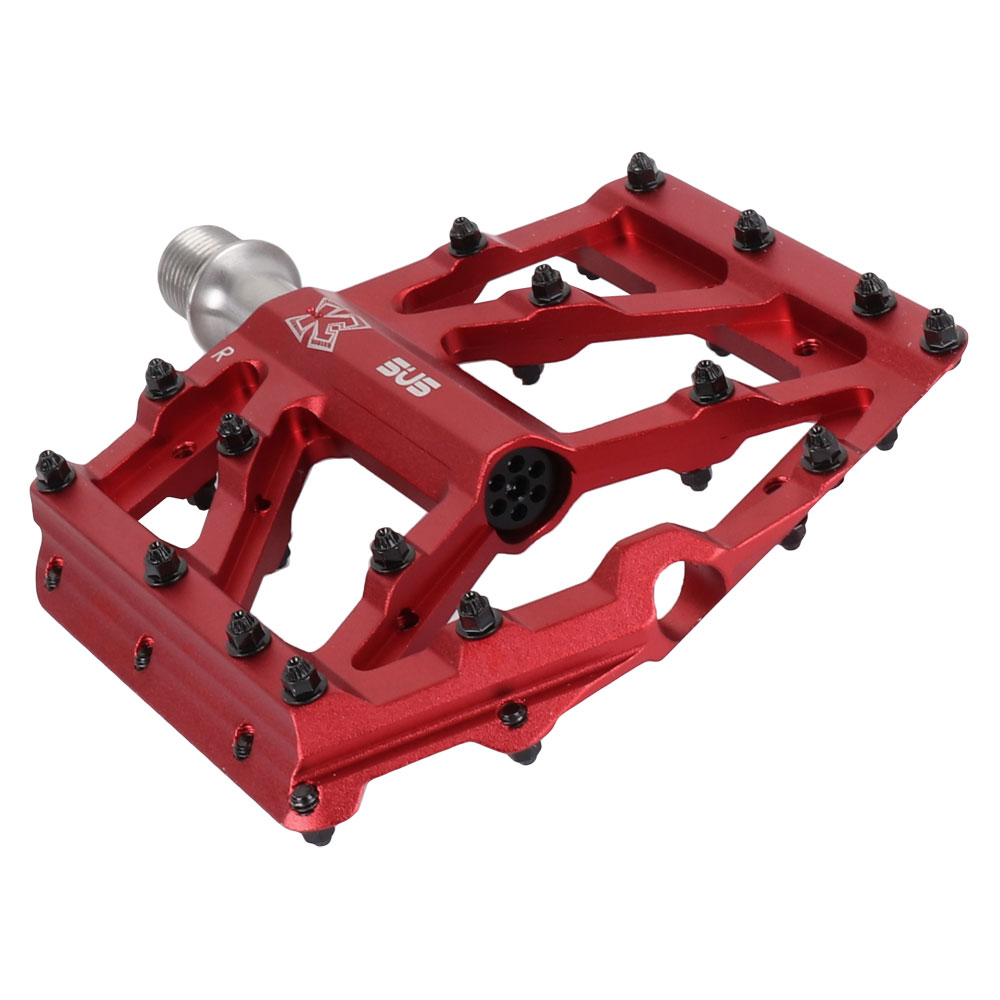 KCNC SYNC Platform Pedals - red