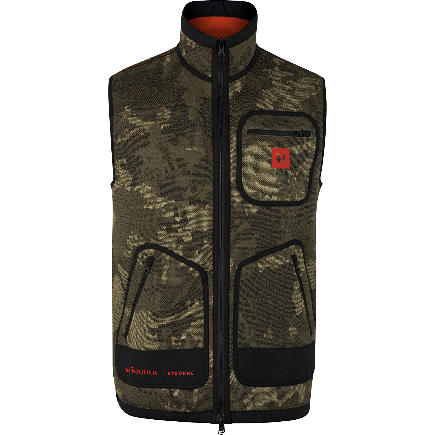 Härkila Kamko Pro Edition Reversible Hi-Vis Waistcoat Men (AXIS MSP®Limited Edition\/Orange)
