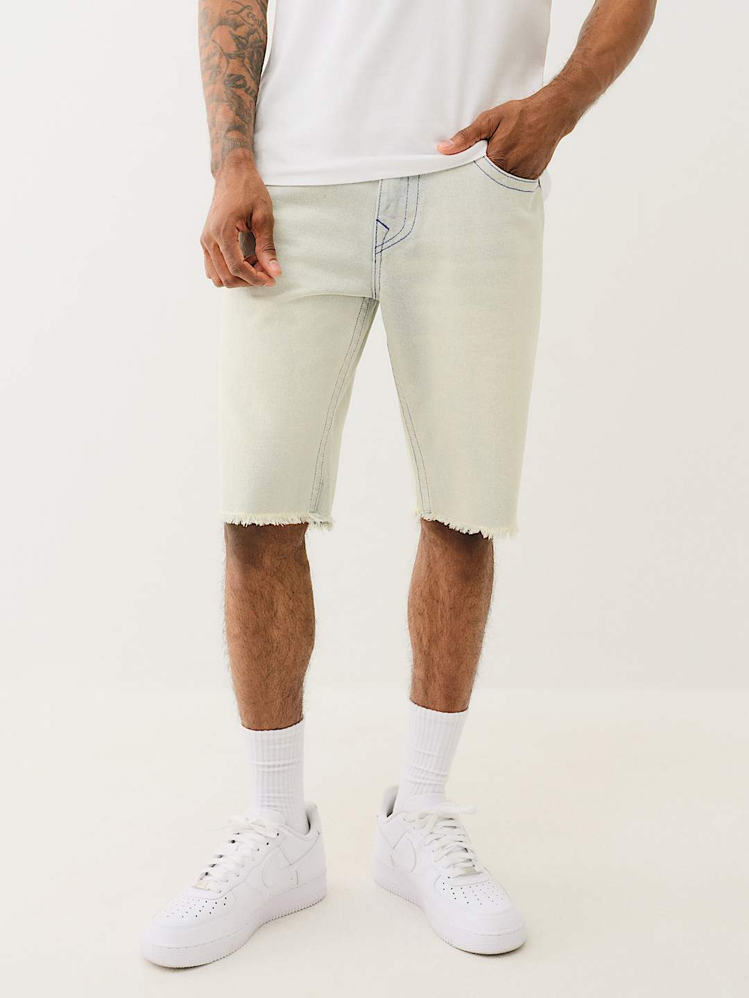 Ricky Frayed Flap Short