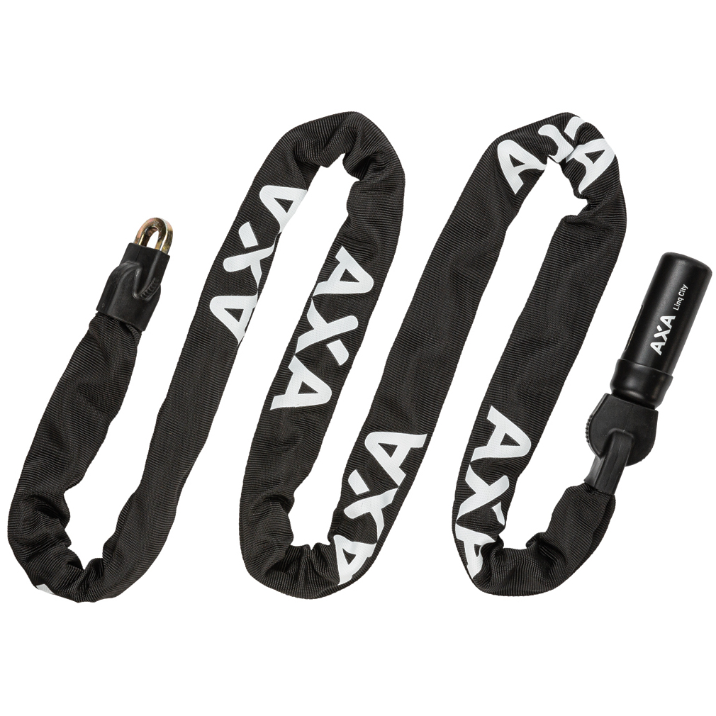 AXA Linq City 180 cm Chain Lock - black