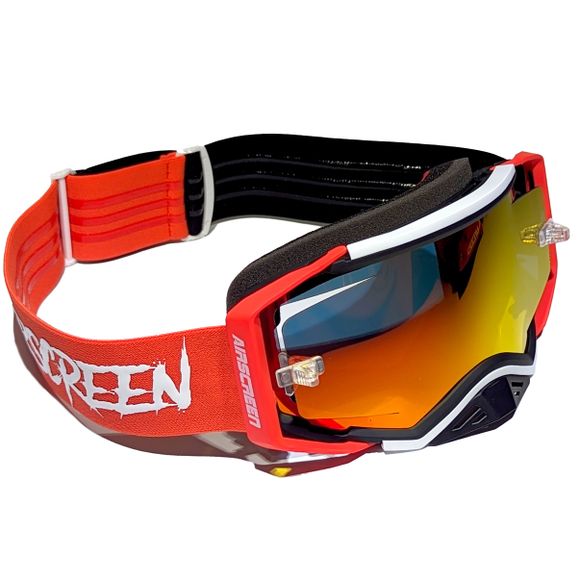 Mask cross Airscreen Aero 06 ex Iridum Red 2025 - Red screenRef: Asm0013 / 001-017-Ir6