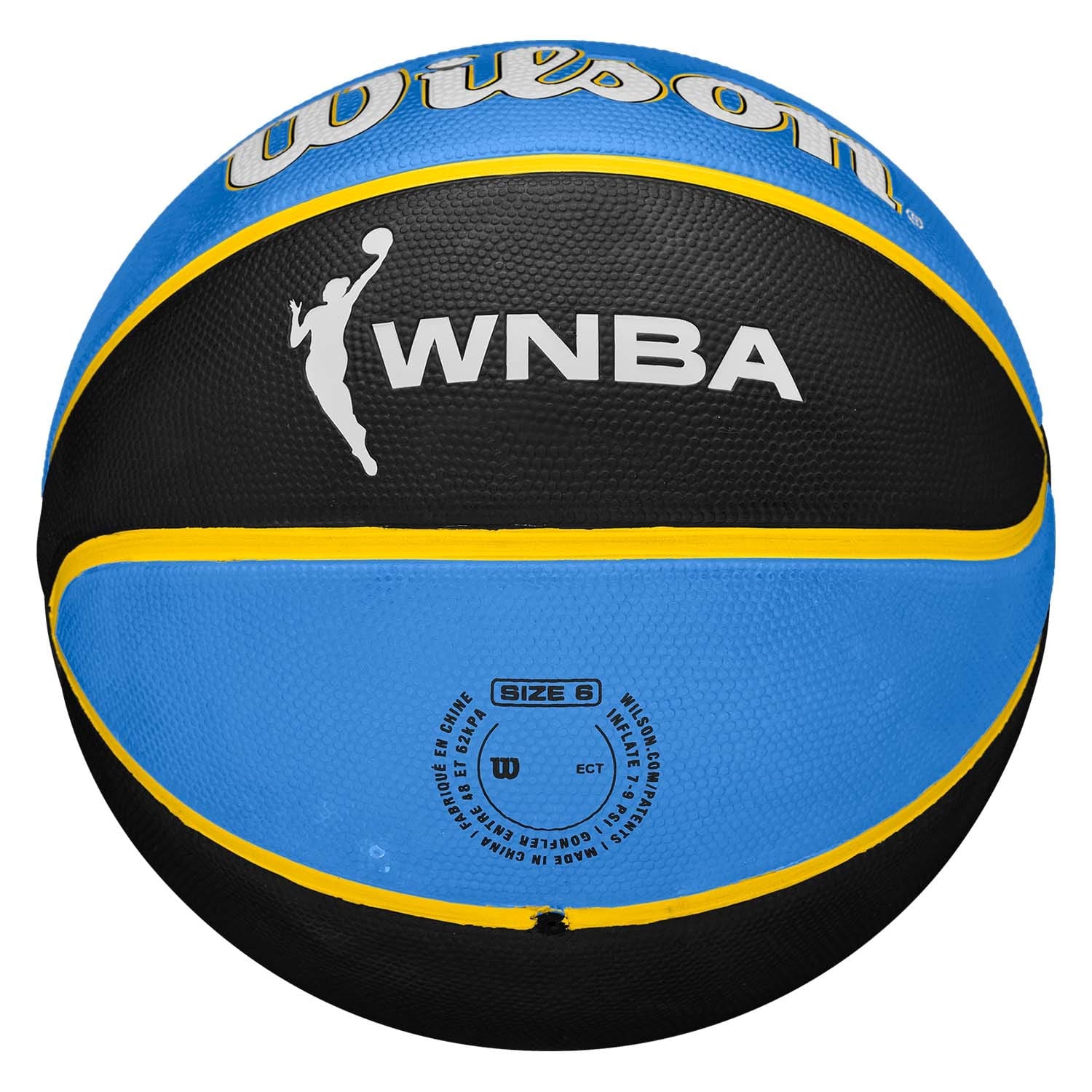 Chicago Sky Wilson Team Tribute WNBA Basketball (Size 6)