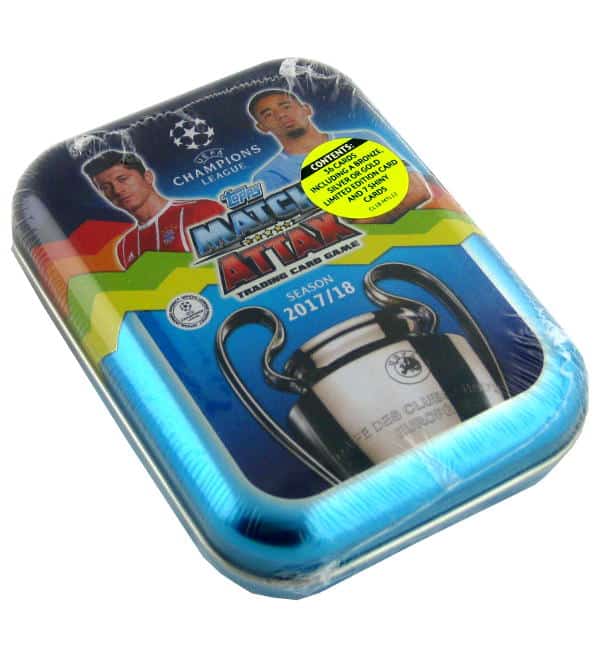 Topps Champions League Match Attax 2017 / 2018 - Pocket Tin