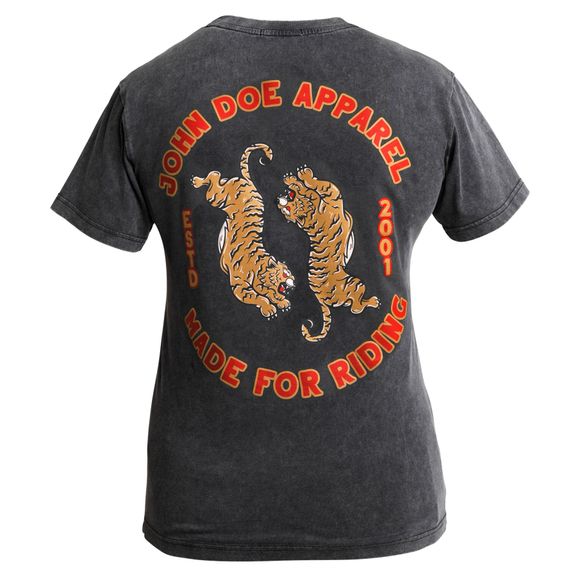 John Doe Tiger II - Black Short sleeve T -shirtsRef: JDE0257