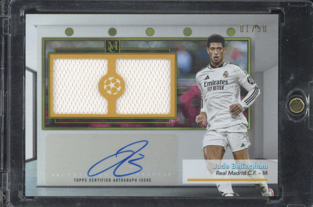 2024-25 Topps Museum UCC Dual Relic Autograph /50 #SSR-JB