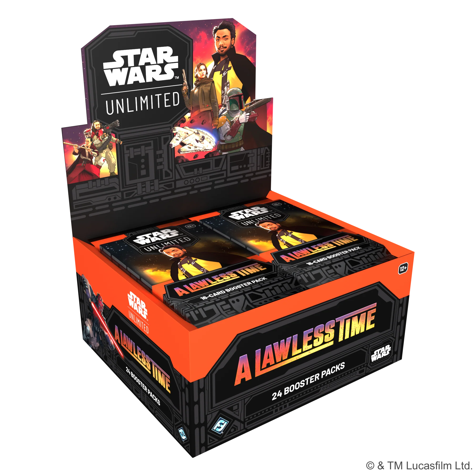 Star Wars: Unlimited - A Lawless Time: Booster Display
