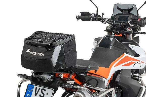 Touratech Ambato saddle bag for luggage rack - BlackRef: Trt01657A / 01-372-5811-0
