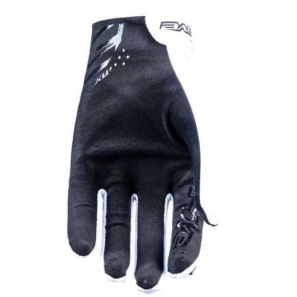 Five MXF4 CHILDREN'S MONO WHITE cross gloves - WhiteRef: FV0347