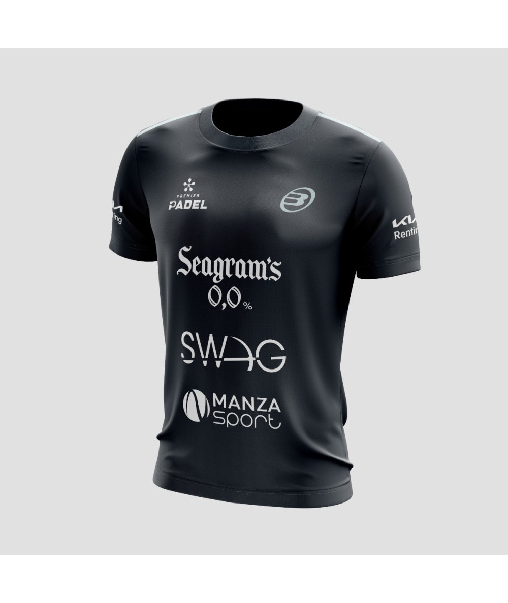 T-SHIRT BULLPADEL LICIO TF PN BLACK