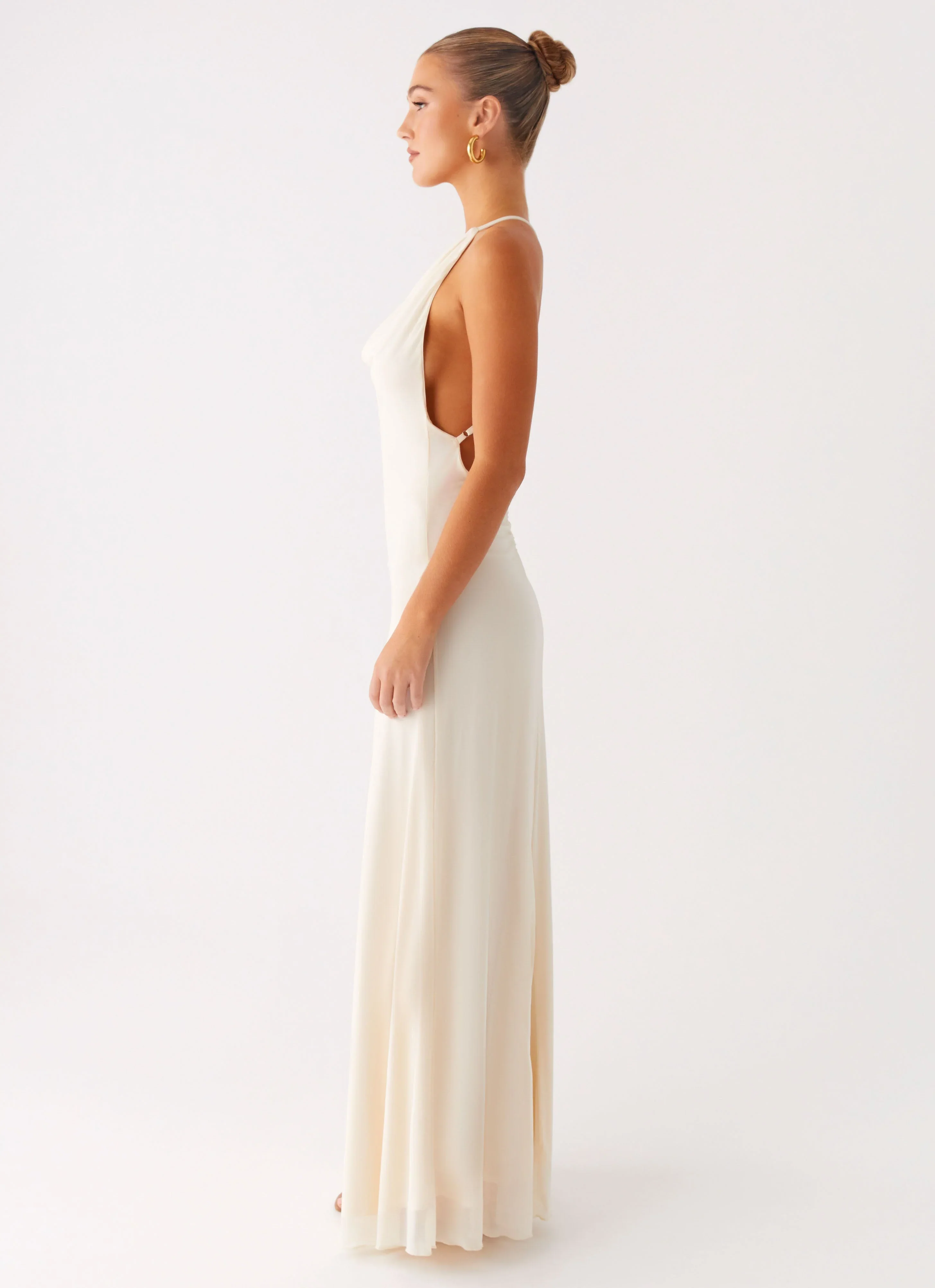 Dahliana Maxi Dress - Off White