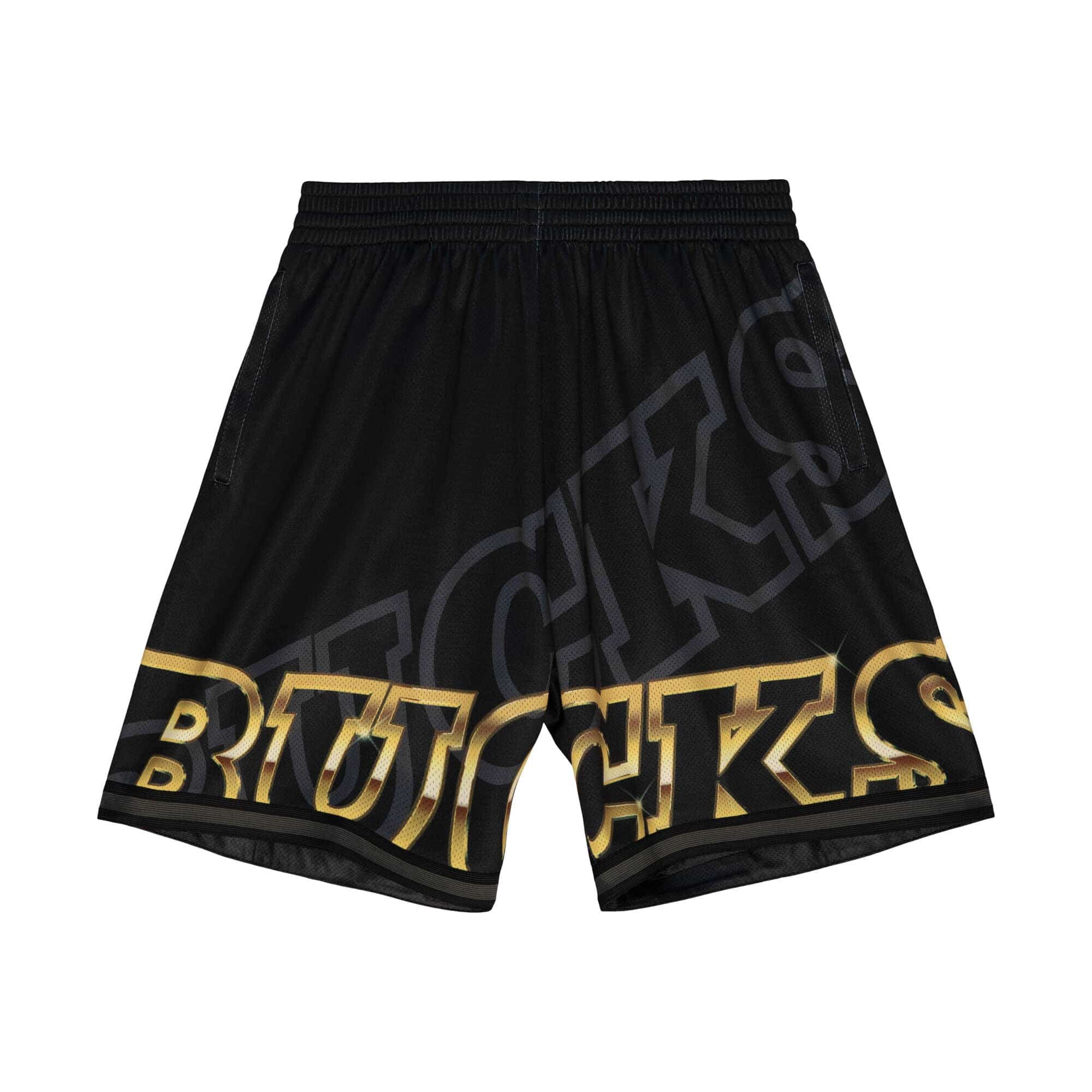Milwaukee Bucks Big Face 4.0 Mitchell & Ness NBA Shorts Black