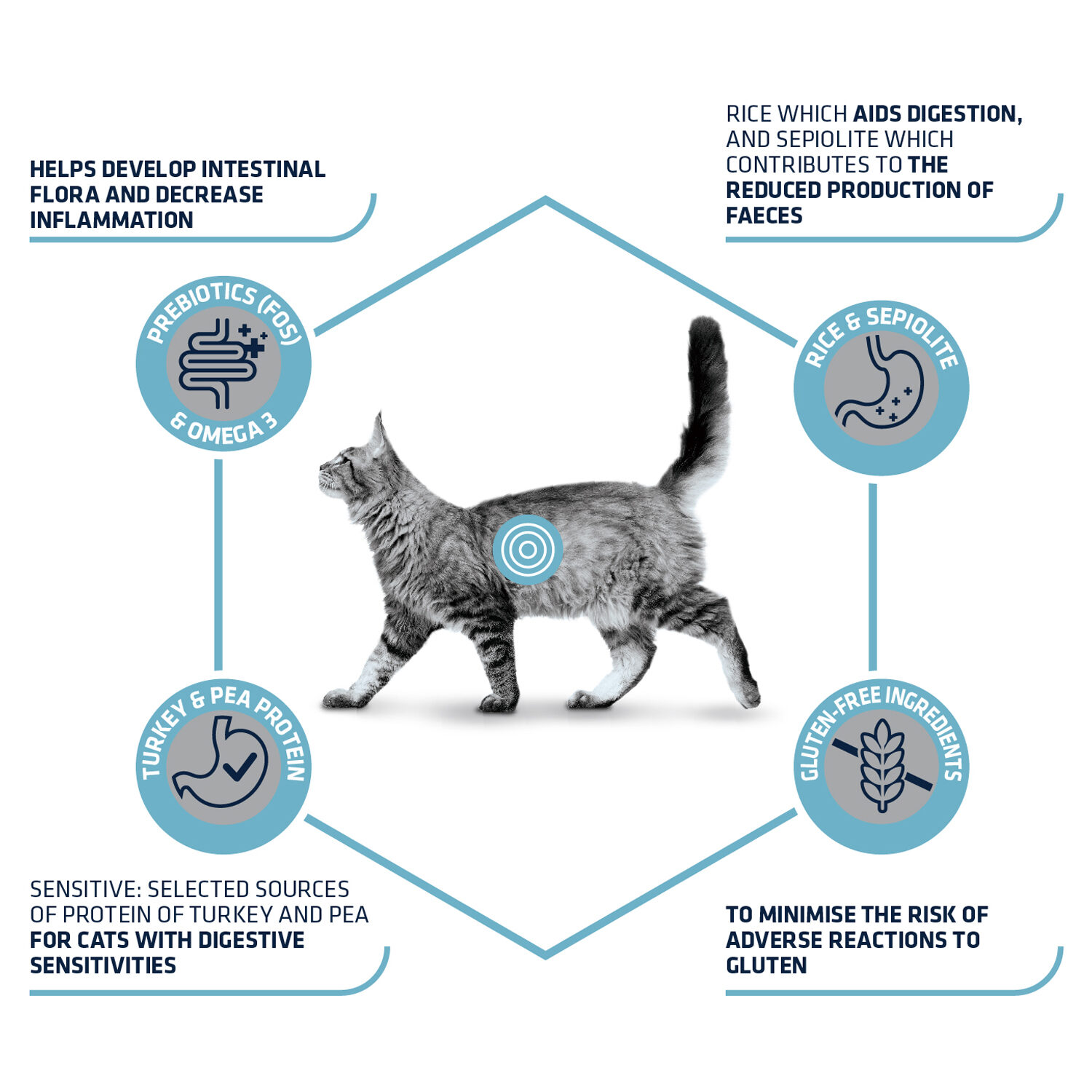 Affinity Advance Veterinary Diets Gastroenteric Sensitive Cat - 1.5 kg