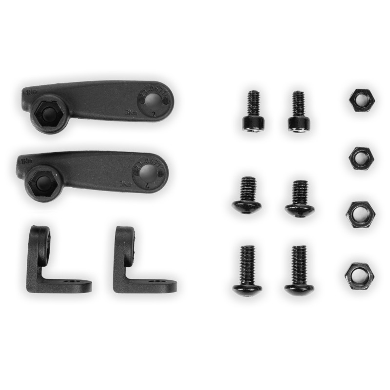 ACID Mudguard Stay Adapter L-Mount - black