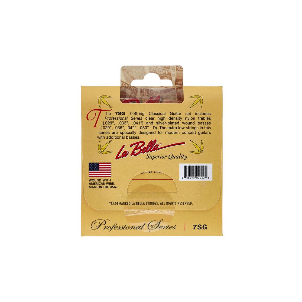 La Bella 7SG Classical 7