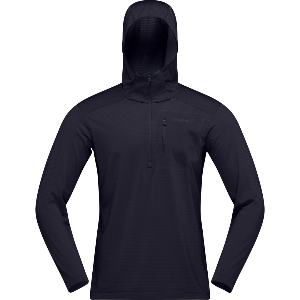 Norrona falketind warm1 Hood Pullover Men - Caviar Black
