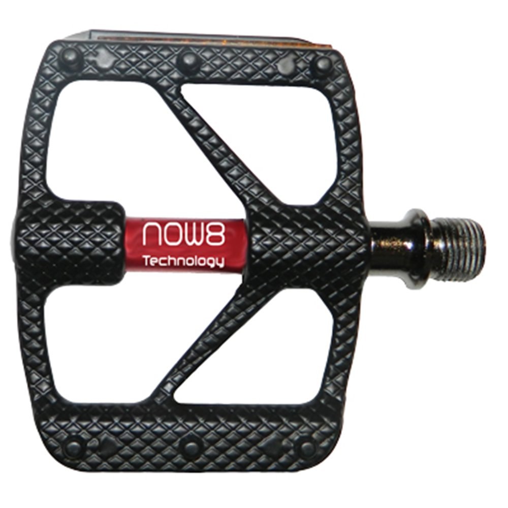 NOW8 M36 Flat Pedal Aluminium - black