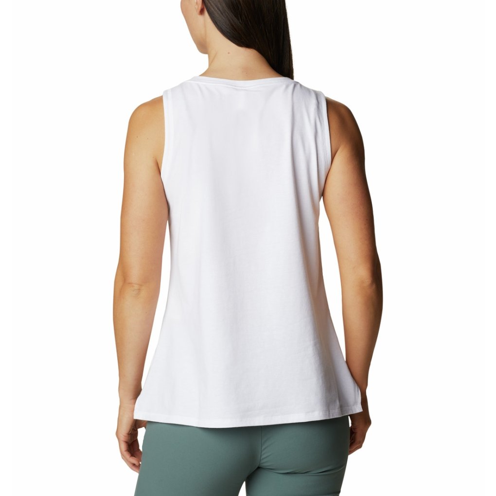 Columbia Sun Trek Tank Top Women - White
