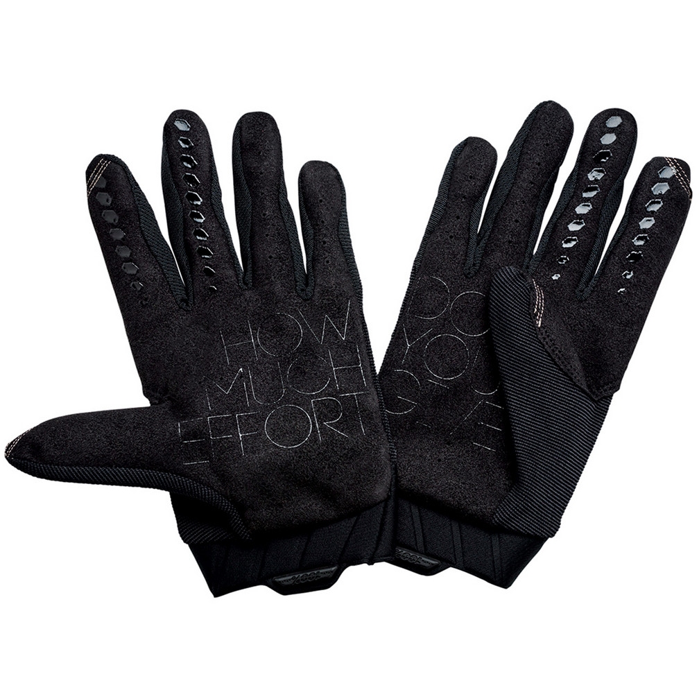 100% Geomatic Bike Gloves - black/charcoal