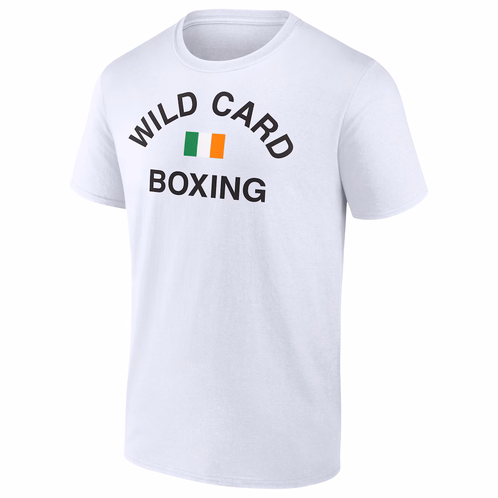 UFC Wild Card Boxing Callum Walsh Walkout T-Shirt - White - Mens