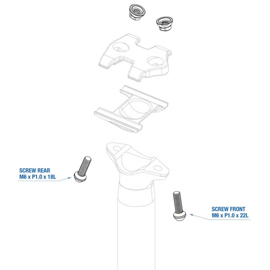 Ritchey Zero Seatpost Replacement Kit