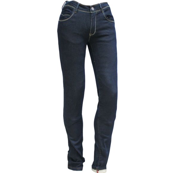 Jean Moto ESQUAD LINA - Straight - BleuRef : ES0161