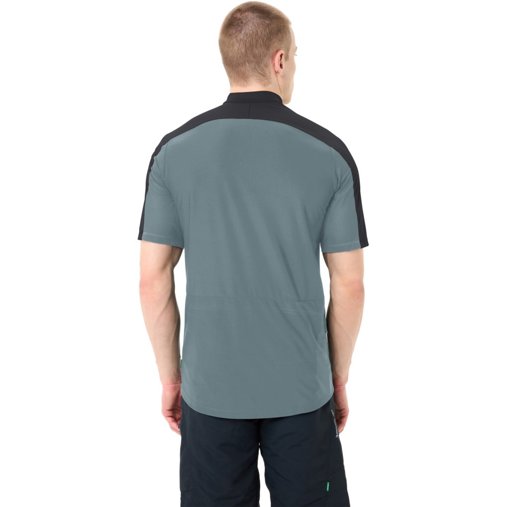 Vaude Qimsa Pro Half-Zip Shirt Men - heron