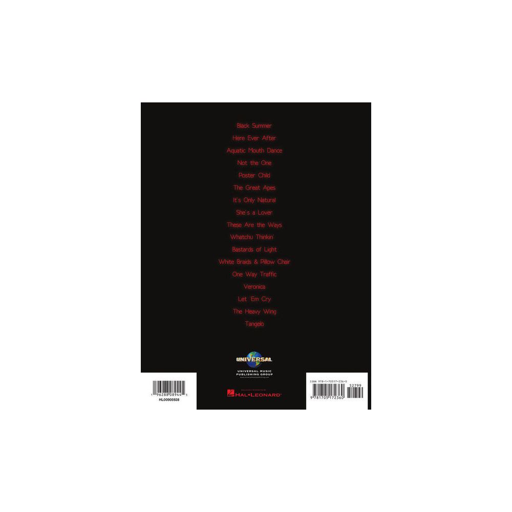 Hal Leonard RHCP Unlimited Love Bass – Thomann Ireland