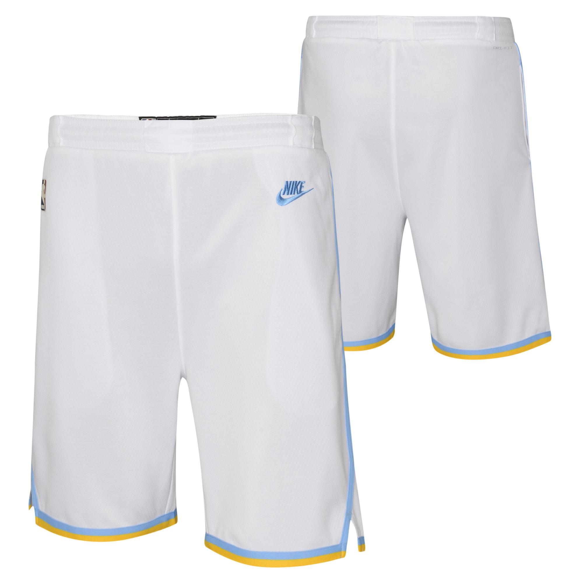 Los Angeles Lakers Hardwood Classics Nike Swingman NBA Shorts (YOUTH)