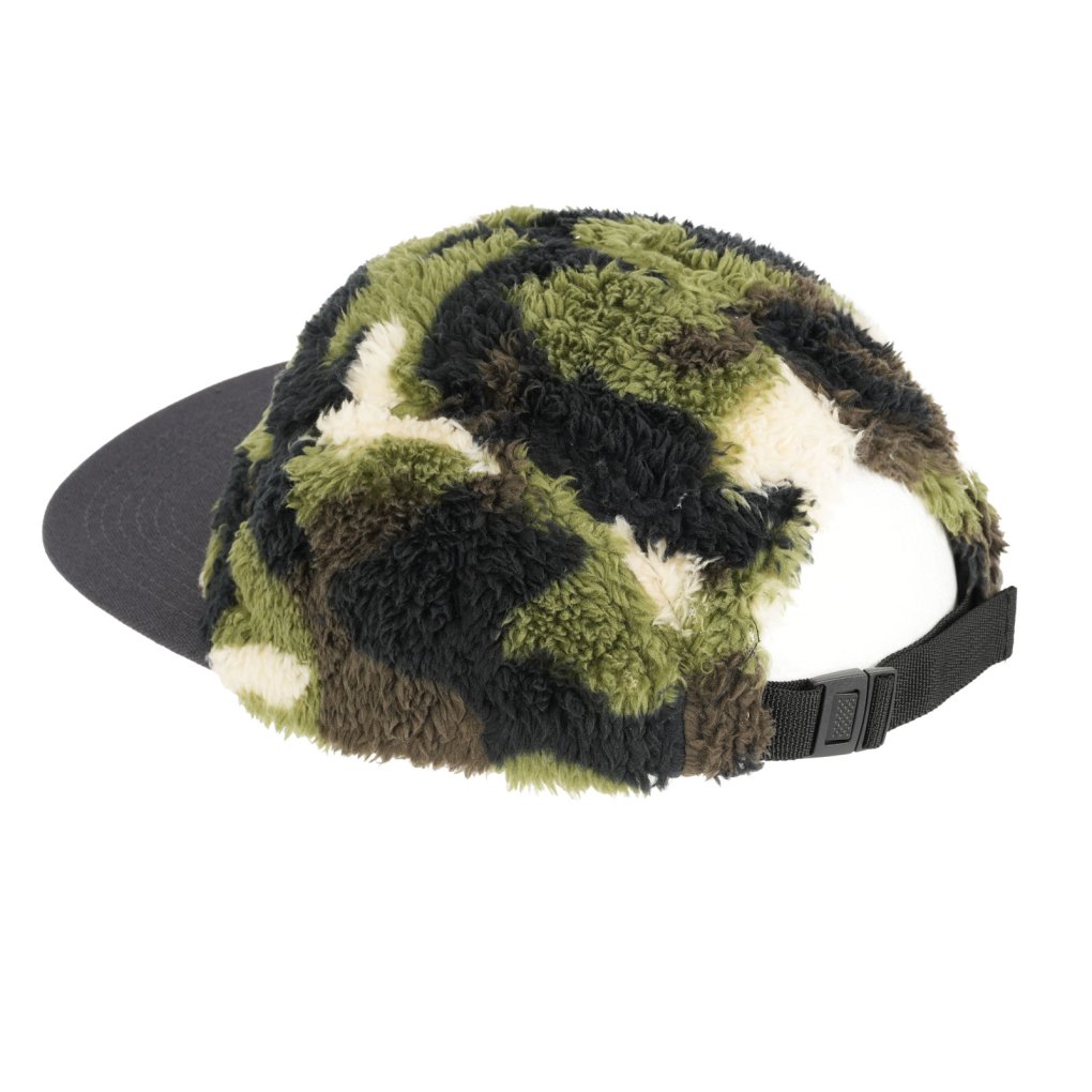Burgtec Renegade Sherpa Five Panel Cap - camo