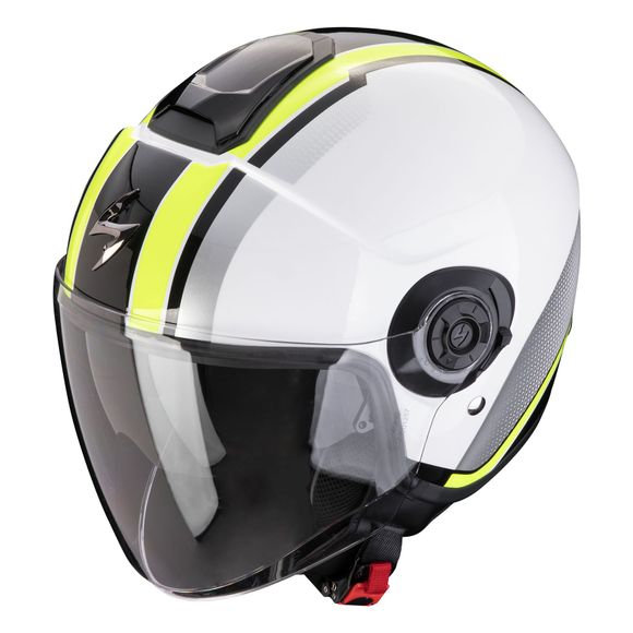 Casque jet Scorpion Exo EXO-CITY II - VEL - Blanc / JauneRef : SC1015