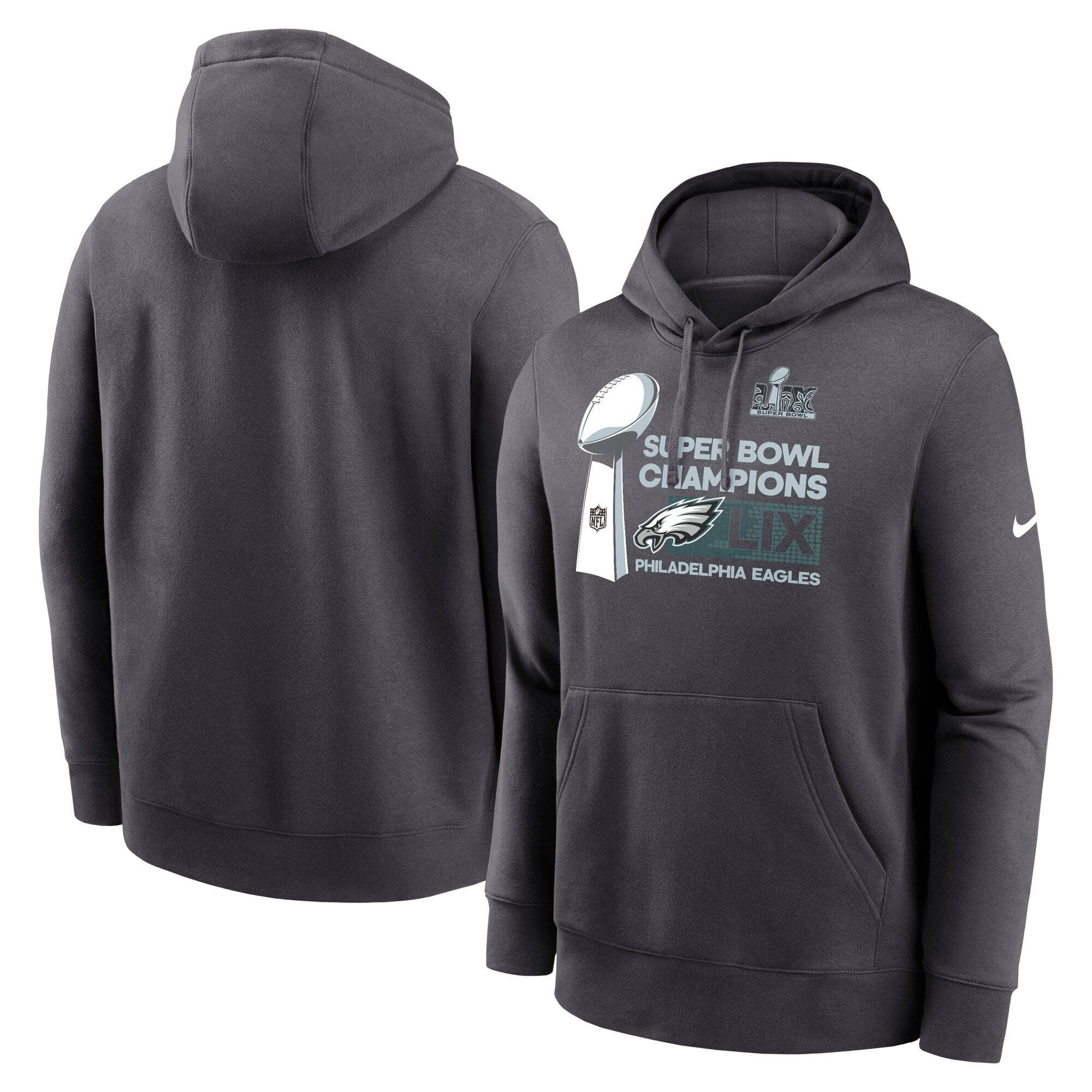 Philadelphia Eagles Super Bowl LIX Champions Locker Room Nike NFL Hoodie