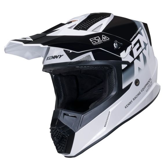 Kenny Track Graphic 2025 cross helmet - BlackRef: KE2749