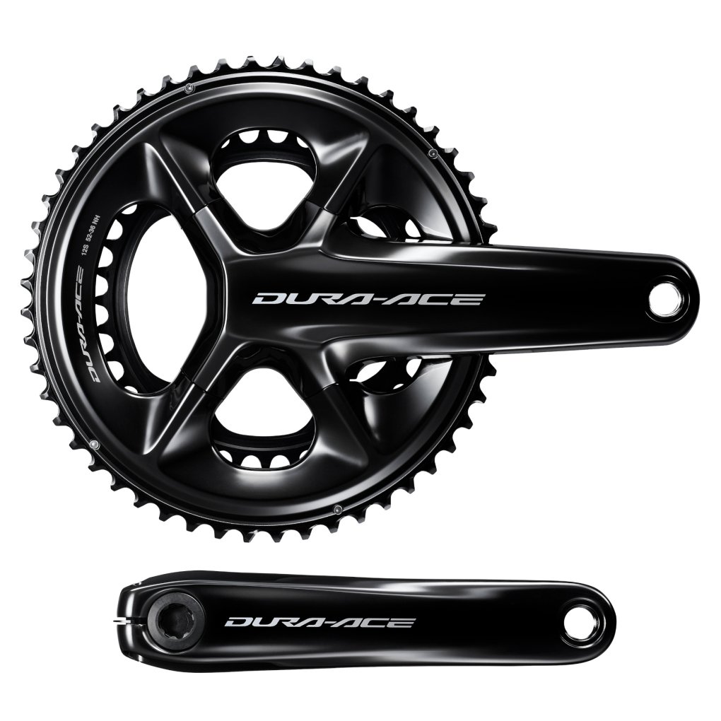Shimano Dura Ace FC-R9200 Crankset - 2x12-speed - black