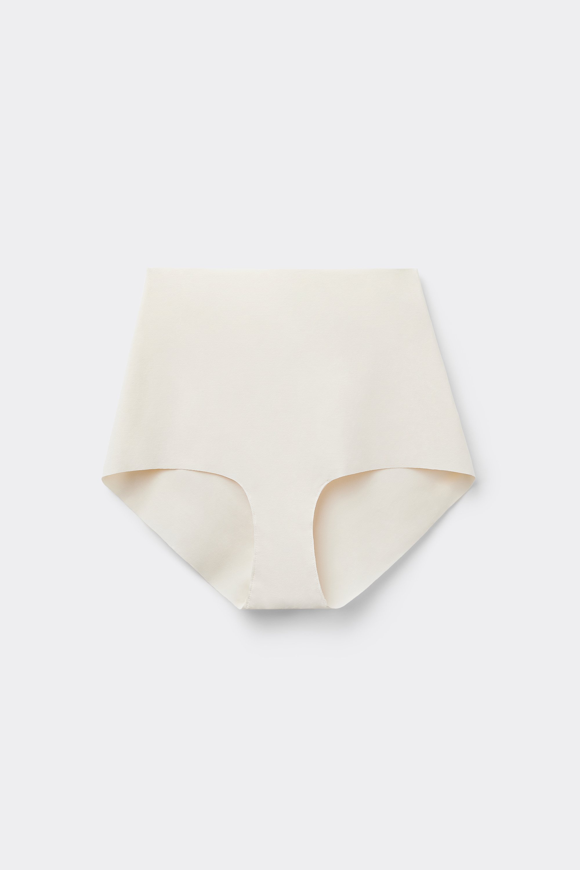 High-Waisted Laser-Cut Recycled Microfibre French Knickers