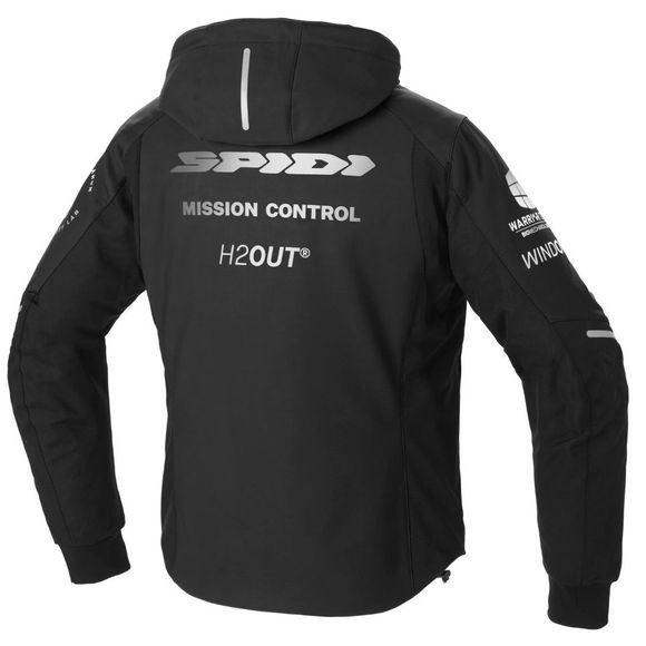 Blouson Moto Spidi HOODY ARMOR H2OUT - NoirRef : SPI0571