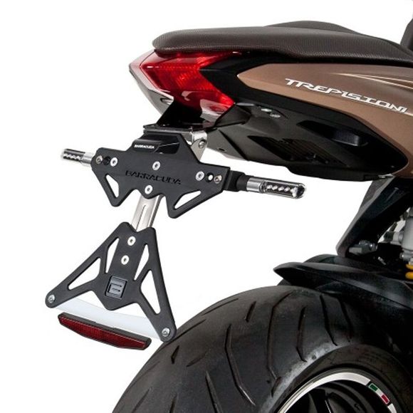 Barracuda Black License Plate Holder - BlackRef: bar0270 / mb6104-13