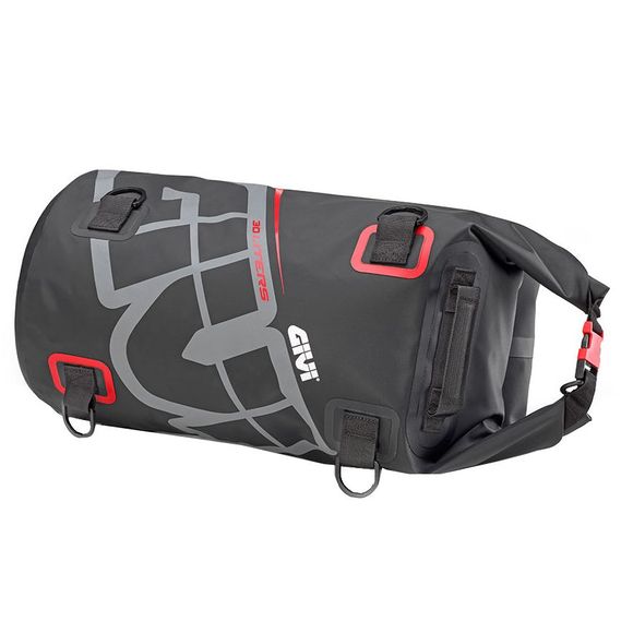 Sacoche de selle Givi EA114GR (30 LITRES) Universel - Noir / RougeRef : GI1448 / EA114GR