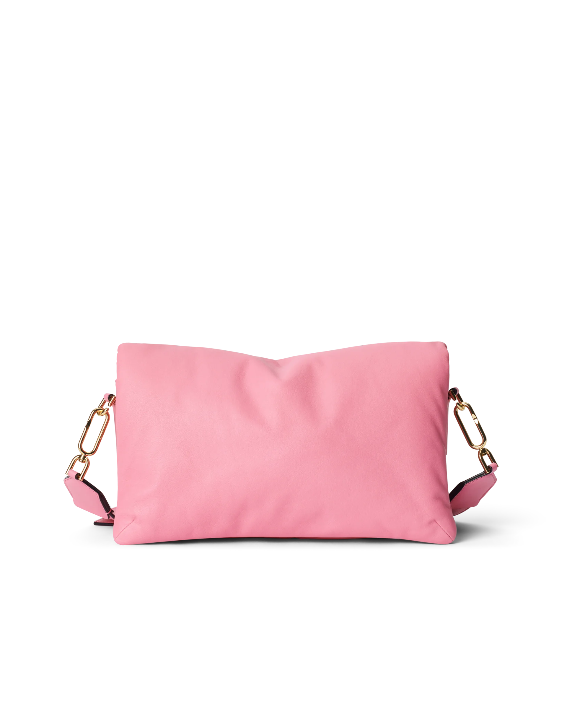 ECCO Pinch Bag Umhängetasche aus Leder Pink 18,5X29,5X12,5 cm