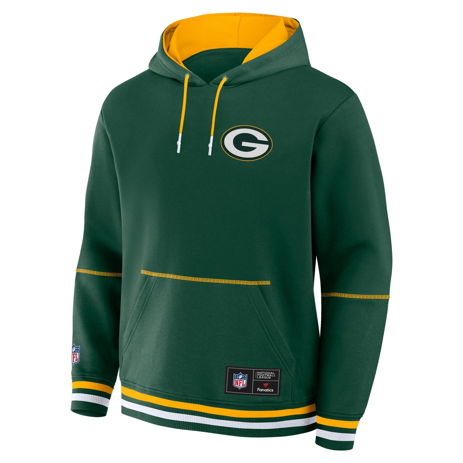 Green Bay Packers Foundation NFL Hoodie Green