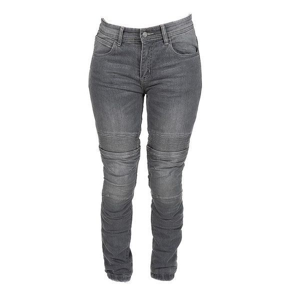 Dxr Kaptor Lady - Slim - Gray Motorcycle Jean - GrayRef: DXR0931